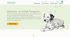 Desktop Screenshot of dalmatinerjung.de